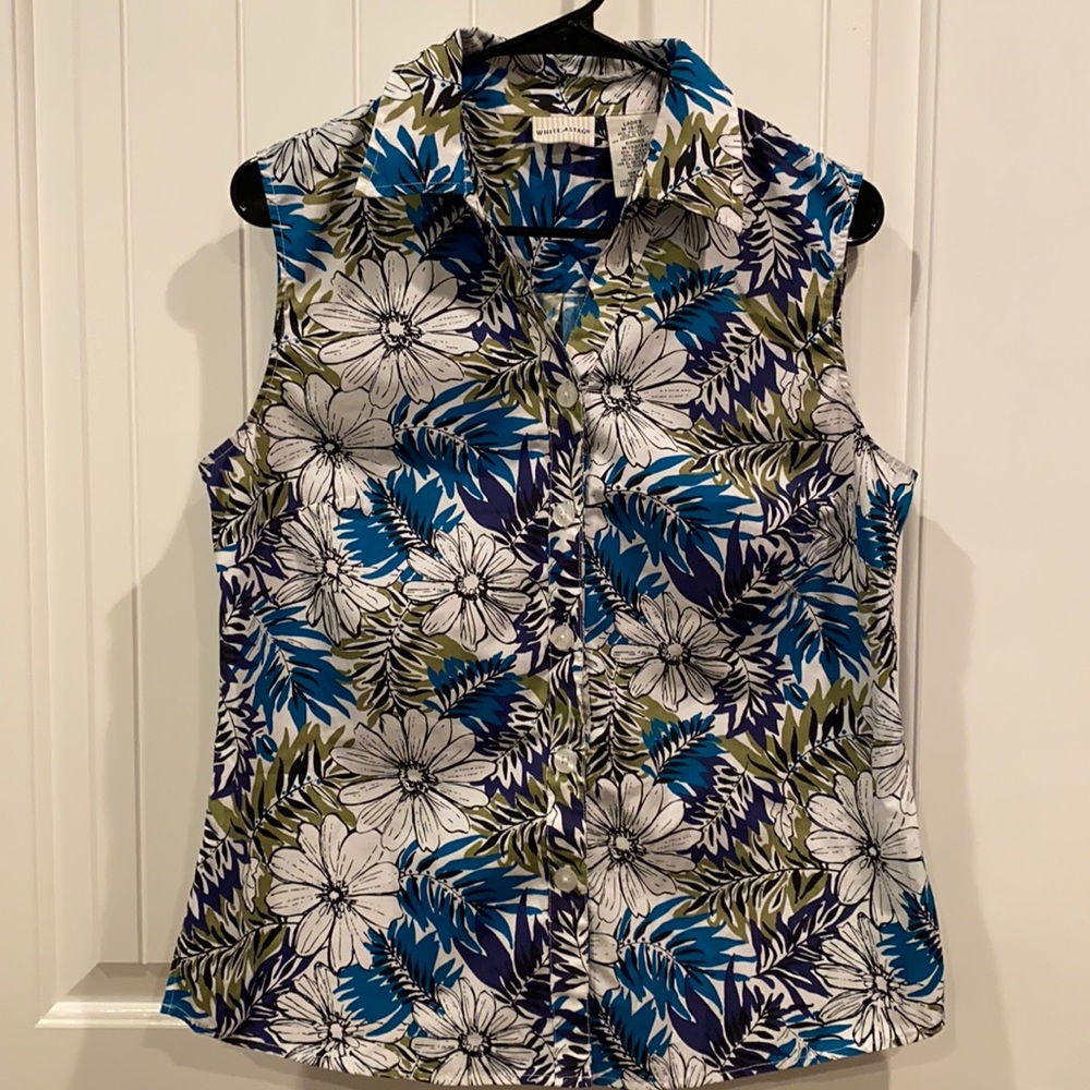 White Stag Sleeveless Top Size M